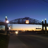 Route 66 Bridge Tulsa,Oklahoma.