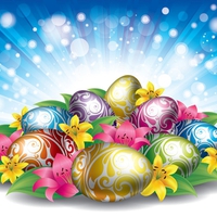 EASTER EGGS DECORATION