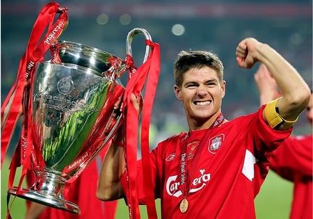 Steven Gerrard - steven, captain, gerrard, liverpool