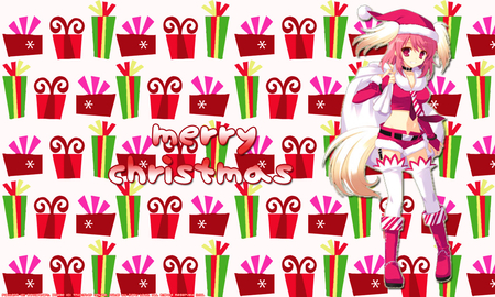 Christmas Presents - gift, vinosh, trickster, christmas, white, santa, games, online, merry christmas, red, presents, holiday, anime, green, gift box