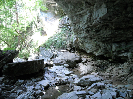 Kentucky cave - rock, cave, nature, summer