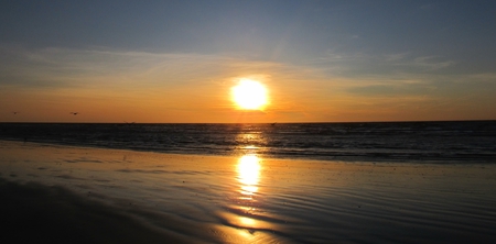 Sunrise - relax, sea, sunrise, beach