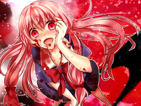 Yuno Gasai - mirai, anime, yuno, nikki