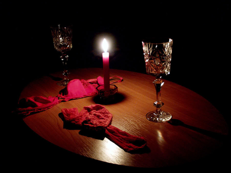 CANDLE LIGHT - wp, candle, red, light