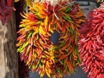 Multi-Colored Pepper Wreath