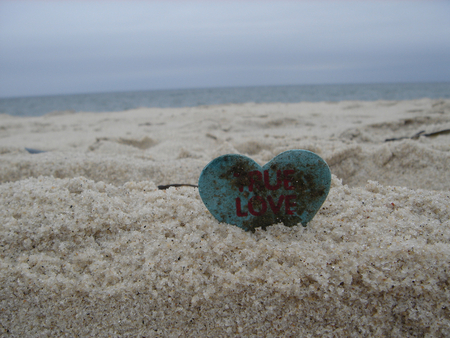 About love - love, abstract, beach, heart, photography, beautiful, sand