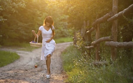 on my way - pretty, nature, photography, model