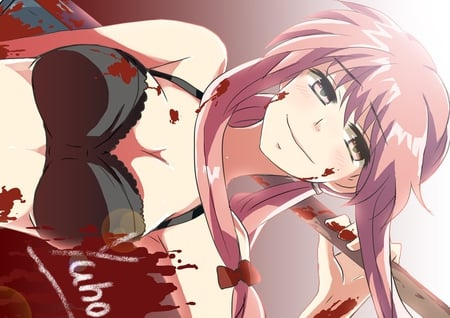 Yuno Gasai - mirai, anime, yuno, nikki