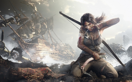 Surviving - lara, lady, survival, shipwrecked