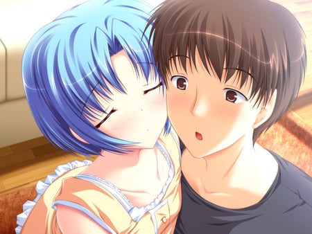 kiss me - wallpapers, girls, sexy, cool, anime, cute, other