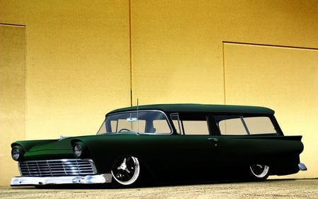 Ford Ranch Wagon - street, hot, ford, rod, antique, car, custom, vintage, wagon, hotrod, classic, ranch