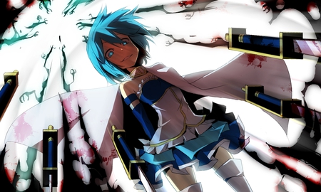 Miki Sayaka - magica, anime, shoujo, madoka