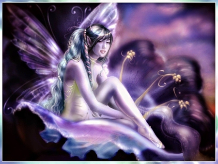 FAIRY PRINCESS - wings, princess, fairy, female