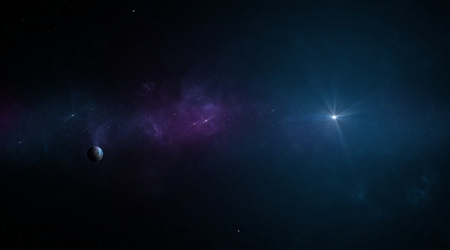 Above and Beyond and Beyond and Beyond - universe, planets, stars, stunning, bright, purple, blue, vast, earth