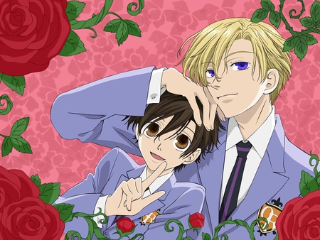 ouran high school host club - tamaki suoh and haruhi fujioka