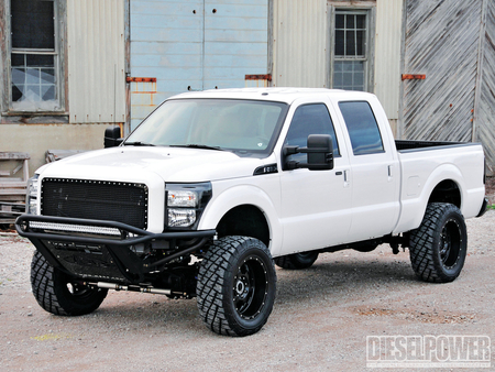 Daily-Driven Trendsetter - diesel, white, ford, 2011