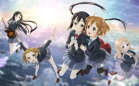 K-ON - yui, ritsu, mugi, mio