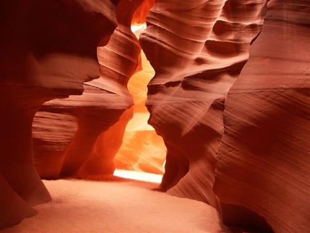 Aussie sandcave - australian, cave, sand, red