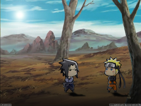 Sasuke vs Naruto - ninja, sasuke, naruto