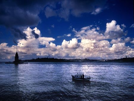 	an istanbul story - istanbul, story, sea