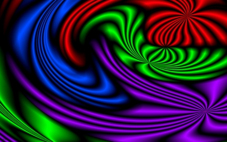 Color Burst 3 - abstract, blue, mind teaser, widescreen, colorful, purple, red, green, 2560x1600