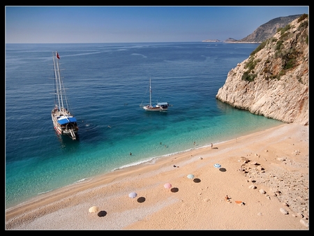 	kaputas,antalya,turkey - beach, antalya, holiday, sea, tourism, turkey, heaven