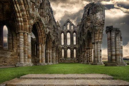 Whitby Abbey - england, abbey, architecture, other, ruins