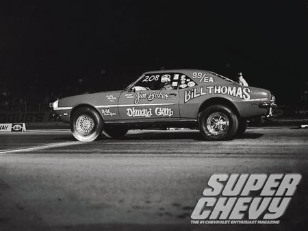 Super Chevy Drag Racing Greats - bowtie, car, racer, gm