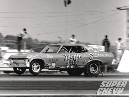 Super Chevy Drag Racing Greats - nova, bowtie, fast, gm