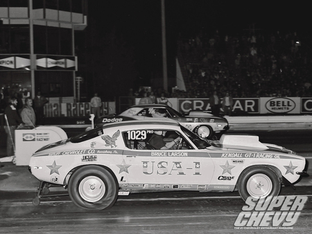 Super Chevy Drag Racing Greats - usa 1, funy car, bowtie, gm