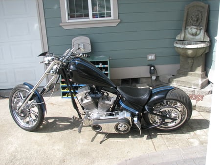 softail Chopper - bike, motorcycle, chopper, harley