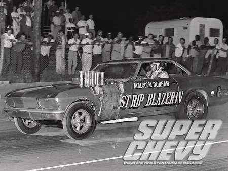 Super Chevy Drag Racing Greats - bowtie, pipes, funny car, gm