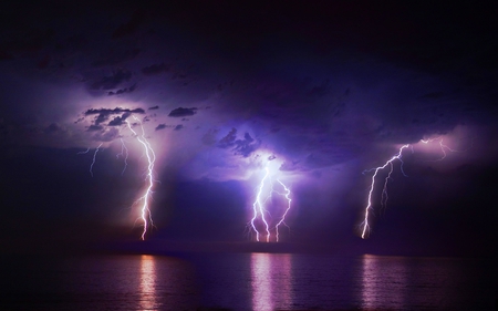 Lightning - picture, cool, lightning, beautiful