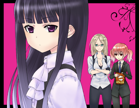 Inu x Boku SS - anime, girls, cute, pretty