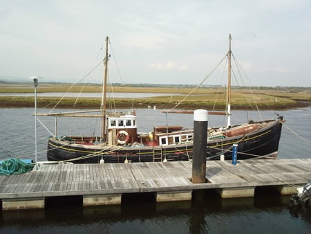 Sailboat - water, irvine, sailboat, boat