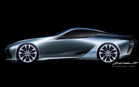 Lexus LF LC Sport Coupe Concept - sport, cars, lf lc, concept, lexus, coupe