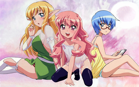 Zero No tsukaima - pretty, girl, cute, anime