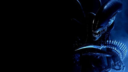 Alien - monster, creature, alien colonial marines, cgi, dark