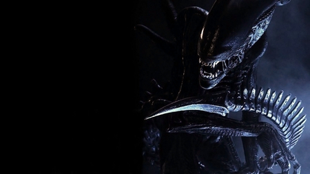 Alien - monster, creature, alien colonial marines, cgi, dark