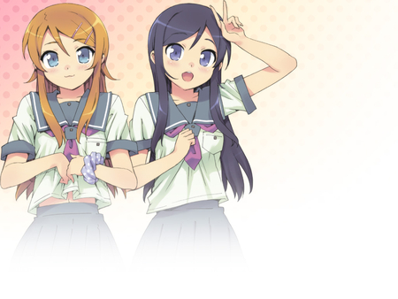 Ore no Imouto ga Konnani Kawaii Wake ga Nai - ore no imouto, ayase, kirino, anime, cute