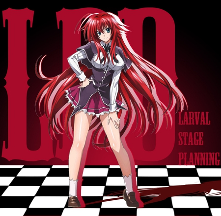 Rias Gremory - school, anime, dxd, high