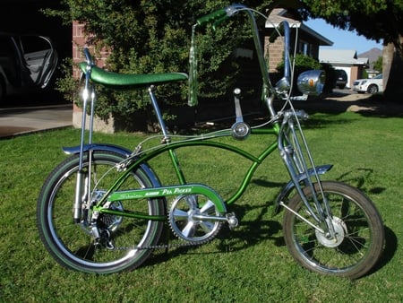 Schwinn Stingray - green, bike, schwinn, stingray