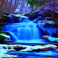 WINTER WATERFALLS