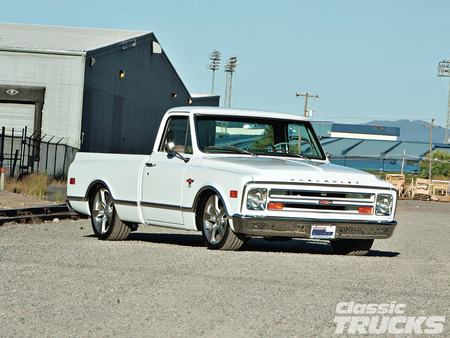 Talent In The Family - white, camaro wheels, classix, truck