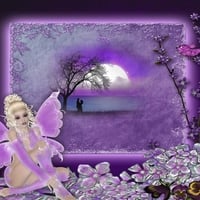 PURPLE MOONLIT FAIRY