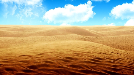 Land of Sand - pretty, horizon, fantastic, dunes, amazing, sand, stunning, land, nice, land of sand, sky, clouds, beautiful, wonderful, nature, awesome, skyphoenixx1, country, dune