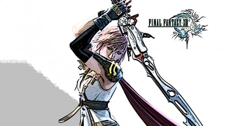 Lightning ( The Comic ) - photoshop, lightning, bonouchiha, final fantasy, final fantasy 13