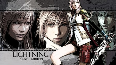 Lightning ( The Comic ) - final fantasy 13, lightning, final fantasy, photoshop, bonouchiha