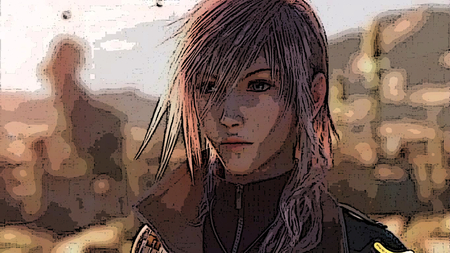 Lightning ( The comic ) - final fantasy 13, lightning, final fantasy, photoshop, bonouchiha