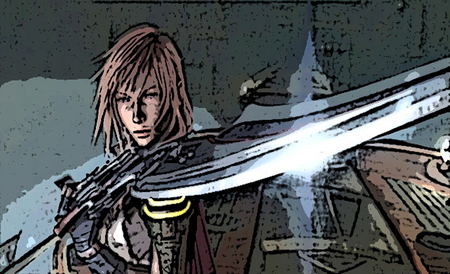 Lightning ( The Comic ) - photoshop, lightning, bonouchiha, final fantasy, final fantasy 13